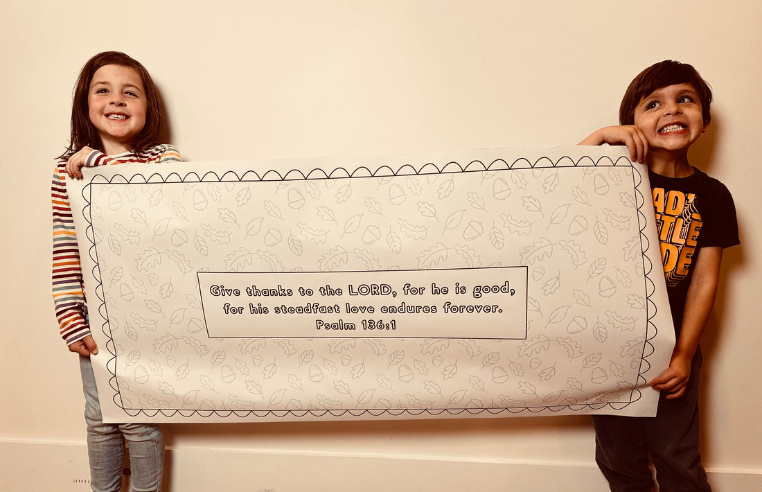 Create a Family Gratitude Banner: A Simple Way to Teach Thankfulness